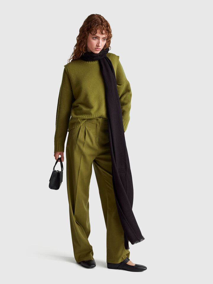 SLEEVELESS SWEATER Women image number 3